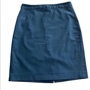 Banana Republic Black Pencil Skirt Fully Lined Size 6